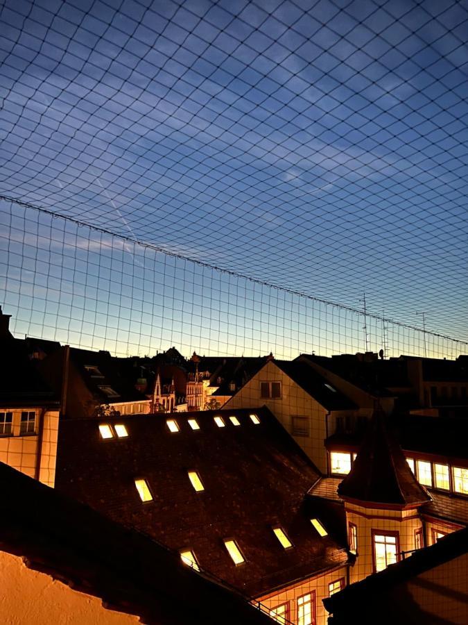 City Center Rooftop Balcony-Studio At Town Hall Basel Dış mekan fotoğraf